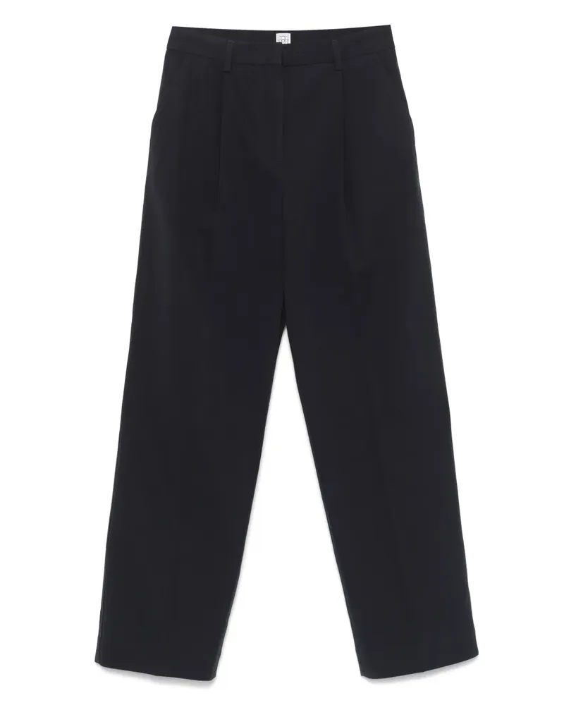 Totême Plissierte Hose - Blau Blau