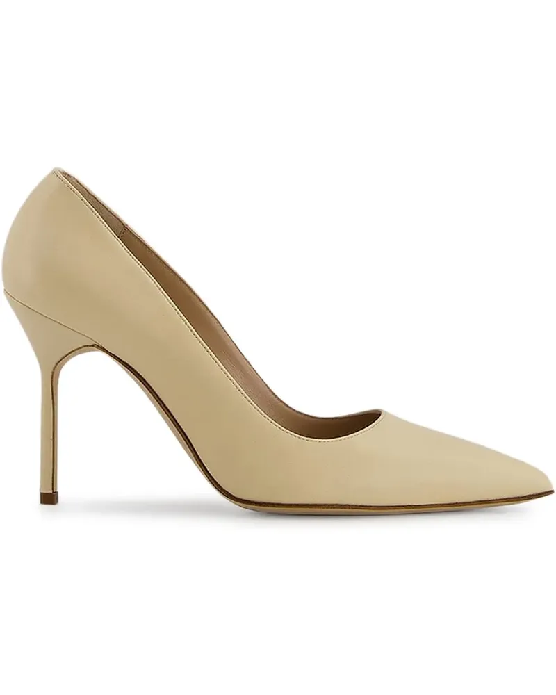 Manolo Blahnik Pumps 105mm - Nude Nude