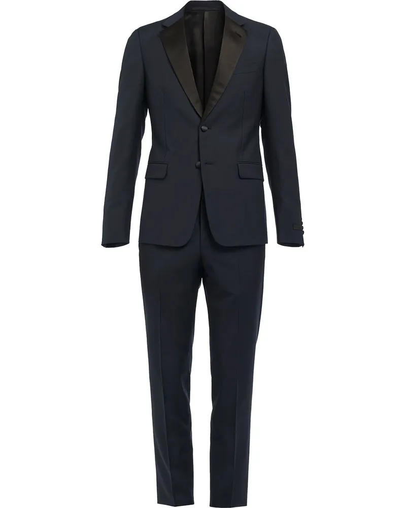 Prada Einreihiger Smoking - Blau Blau