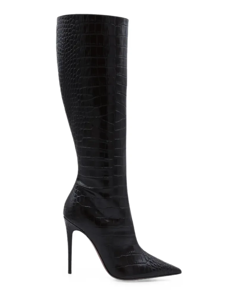 Paris Texas croc-effect heeled boots - Braun Braun