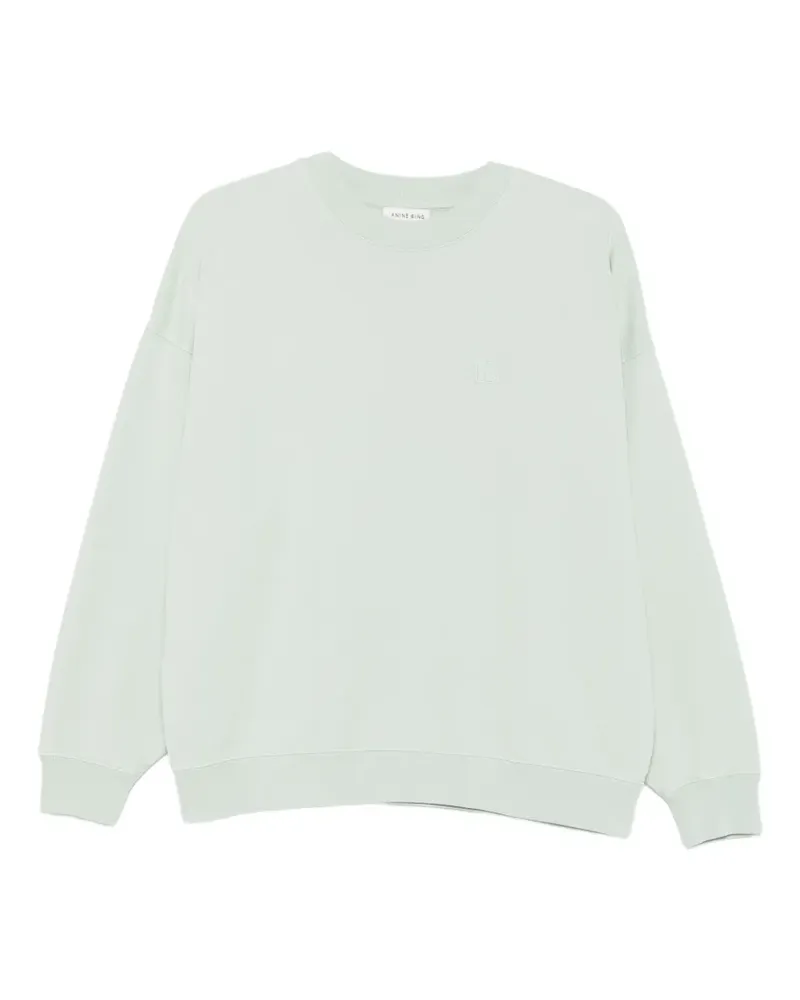 Anine Bing Miles logo-embroidered sweatshirt - Grün Grün