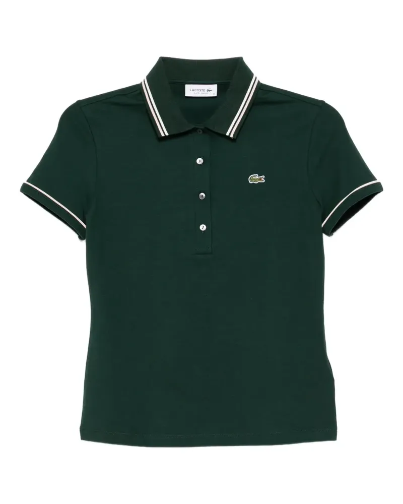Lacoste Poloshirt mit Logo-Stickerei - Grün Grün