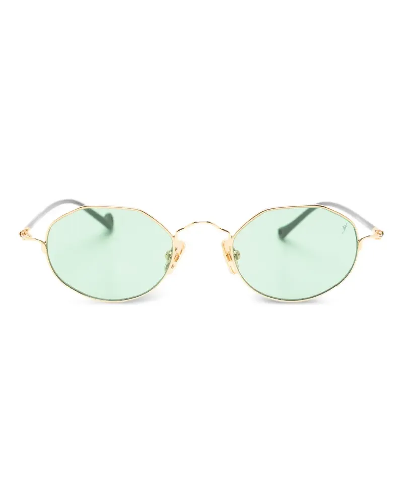 Eyepetizer Bokaap Sonnenbrille mit ovalem Gestell - Gold Gold