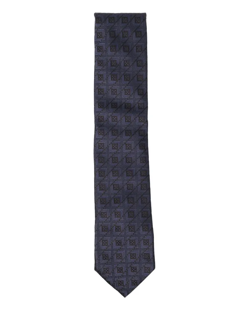 Ermenegildo Zegna Krawatte aus Seide - Blau Blau