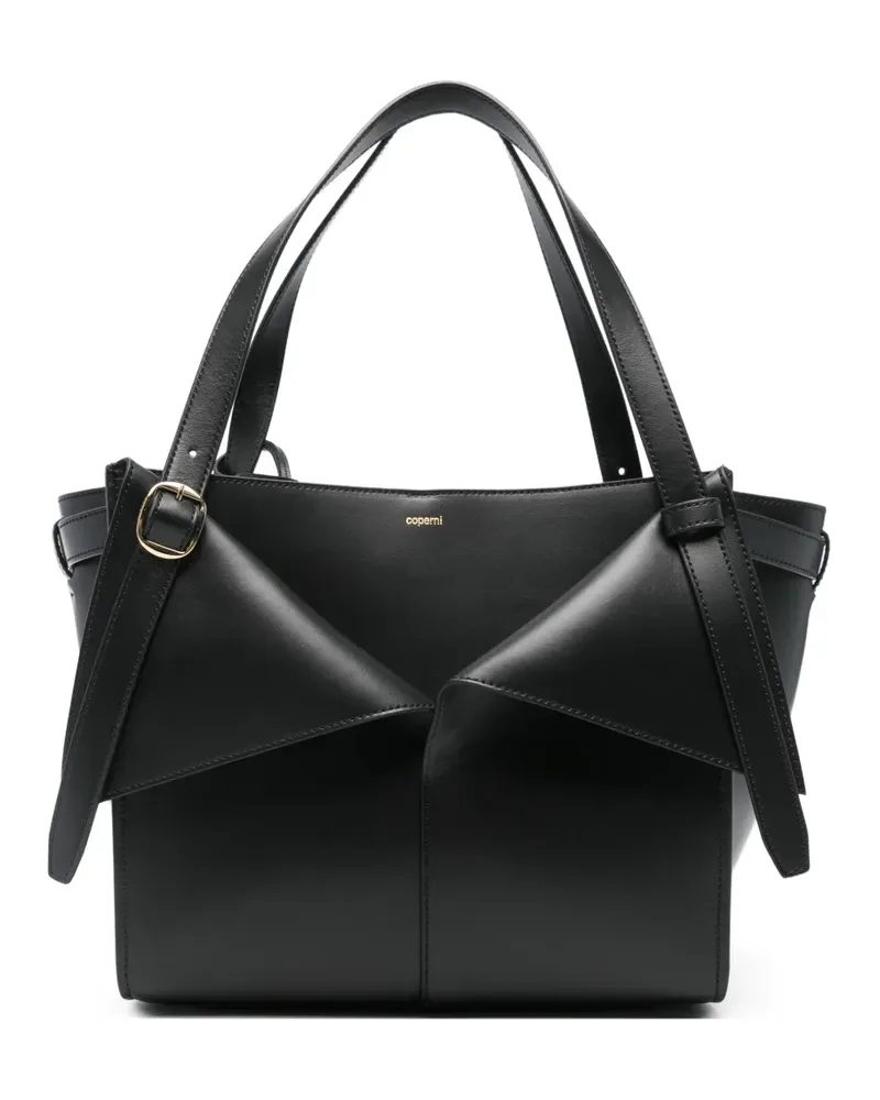COPERNI Mittelgroßer Belt Cabas Tote Bag - Schwarz Schwarz