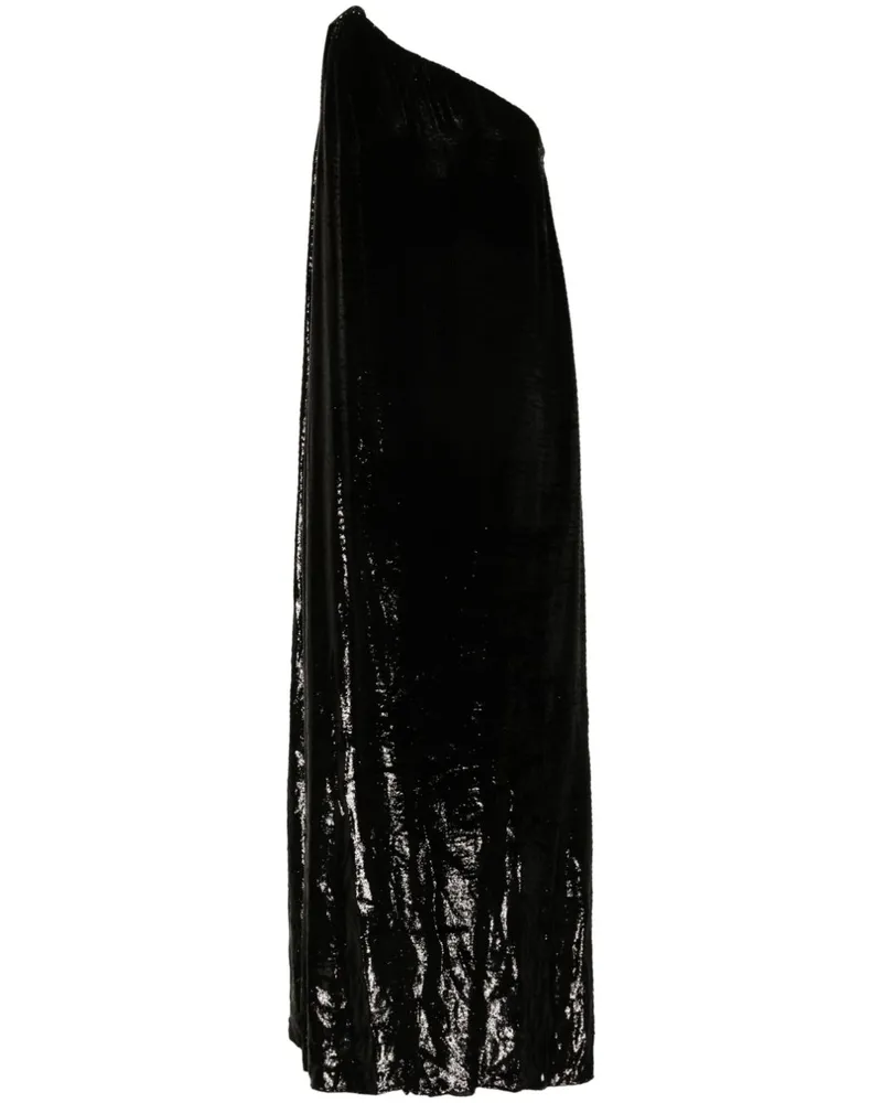 Tom Ford Plissiertes One-Shoulder-Kleid - Schwarz Schwarz