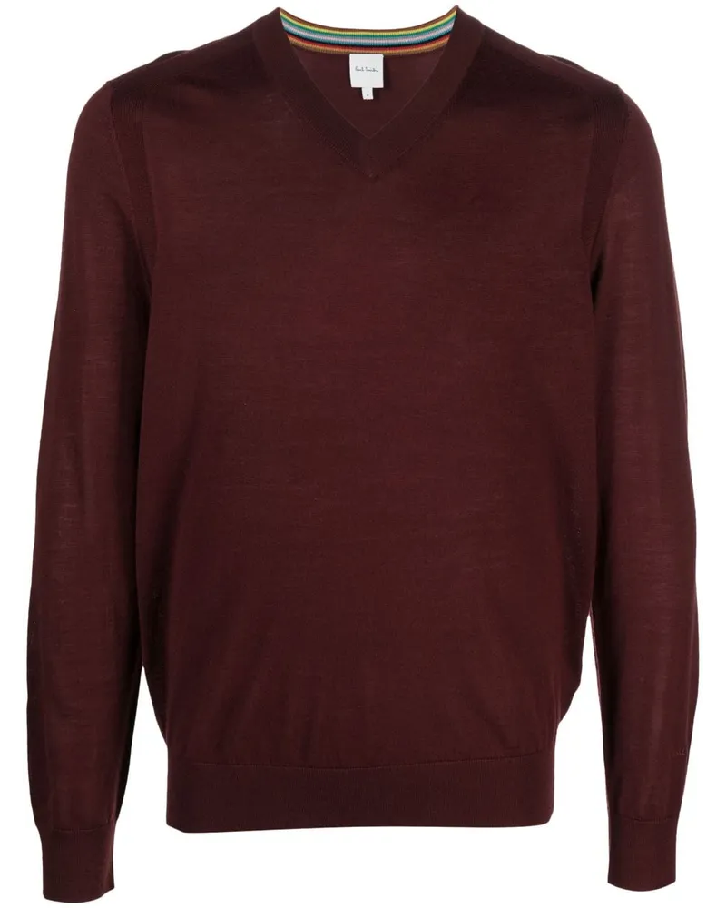 Paul Smith Klassischer Pullover Rot