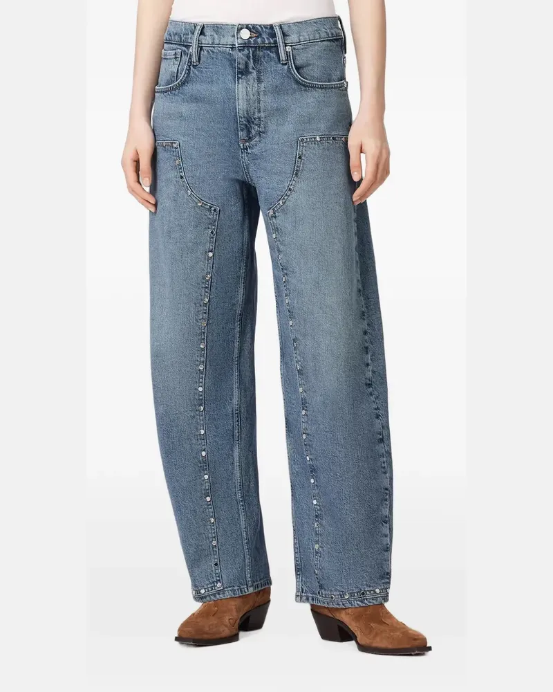 AllSaints Sadie belt-loop jeans - Blau Blau