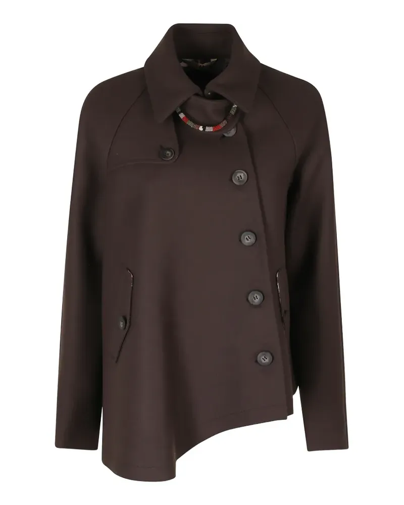 Bazar Deluxe Jacke im Oversized-Look - Braun Braun