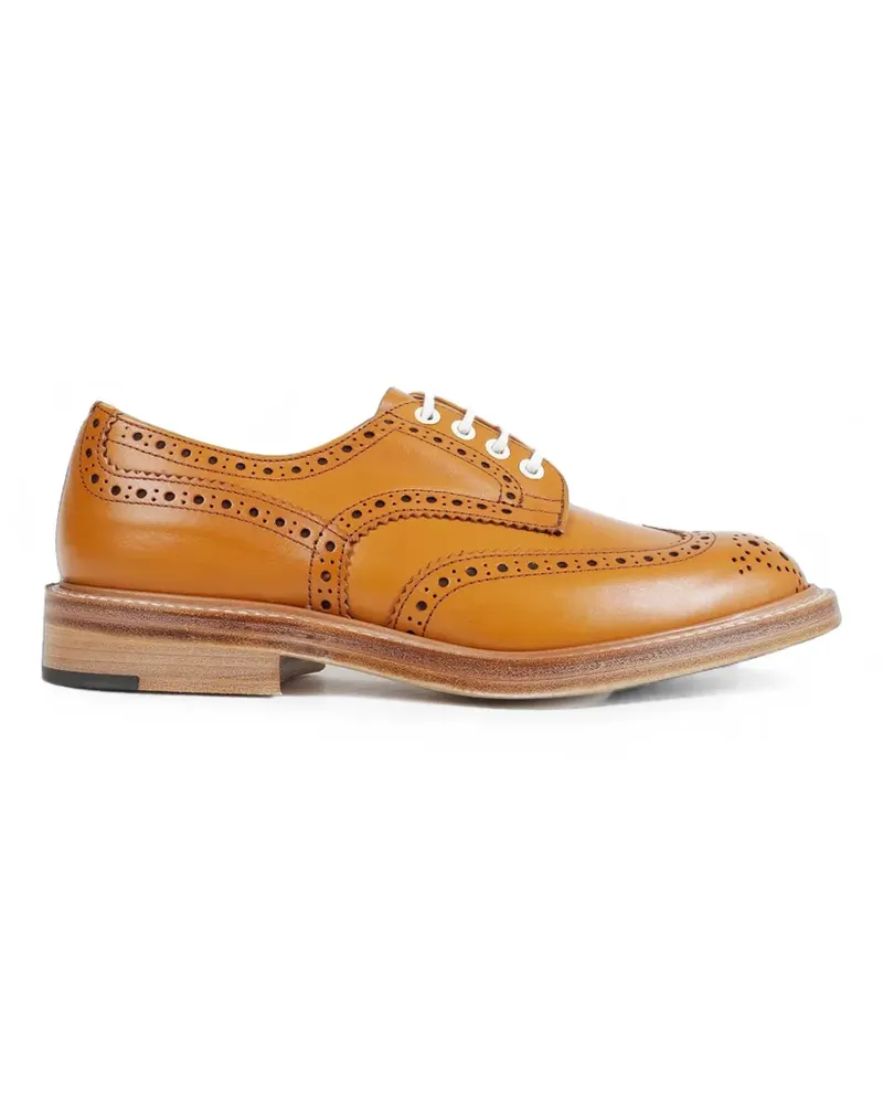 Junya Watanabe Derby-Schuhe mit Budapestermuster - Nude Nude