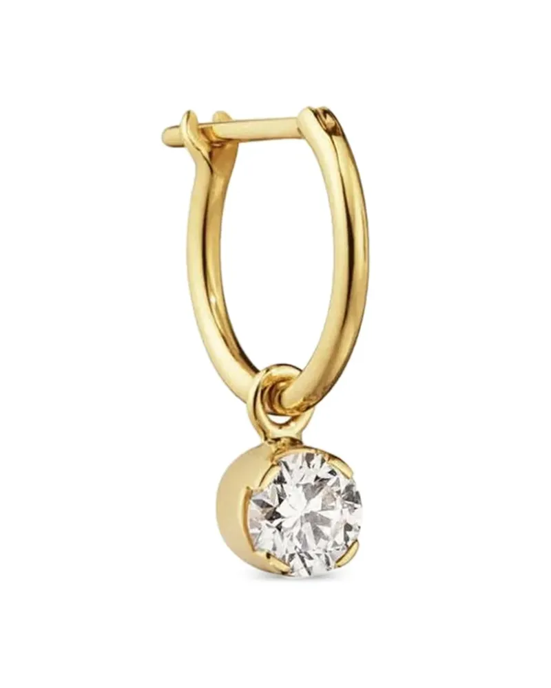 Sophie Bille Brahe 18kt Lily Gelbgoldohrring mit Diamanten Gold
