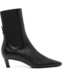 Totême The Mid Heel Stiefeletten Schwarz