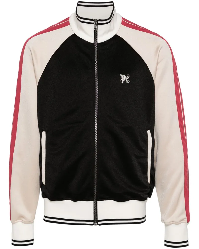Palm Angels Sportjacke in Colour-Block-Optik - Schwarz Schwarz