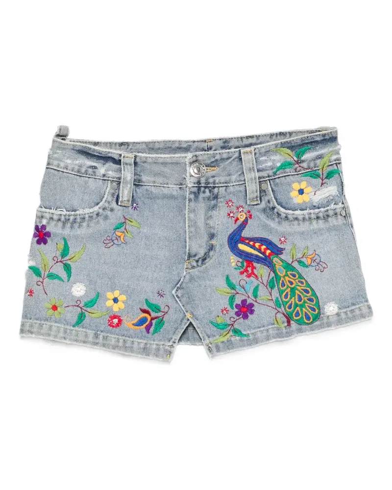 Dsquared2 2000s Minirock - Blau Blau