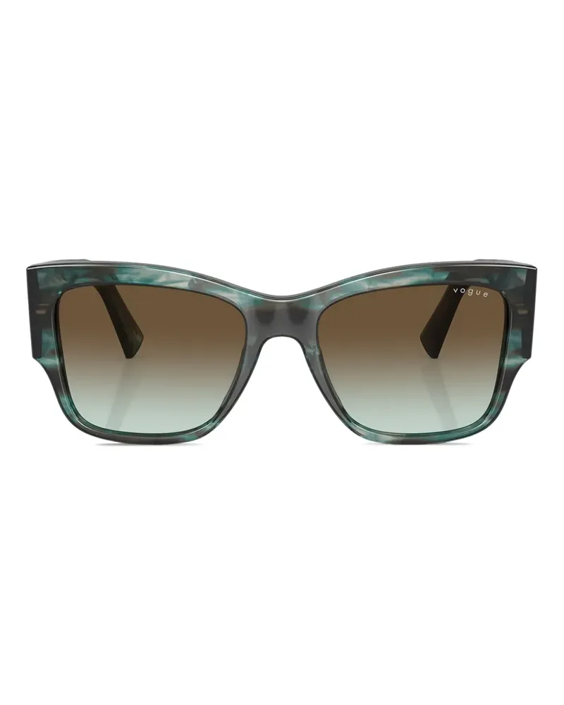 Vogue Eckige VO5462S Sonnenbrille - Grün Grün