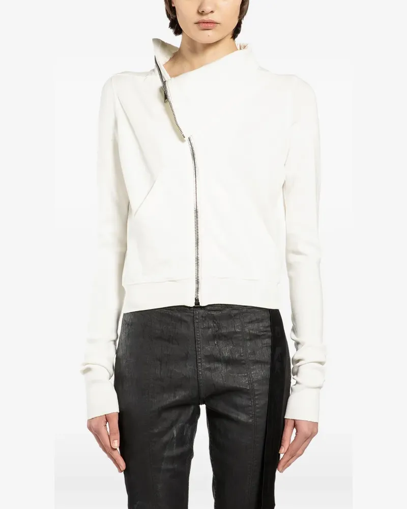 DRKSHDW by Rick Owens mountain zip sweater - Weiß Weiß