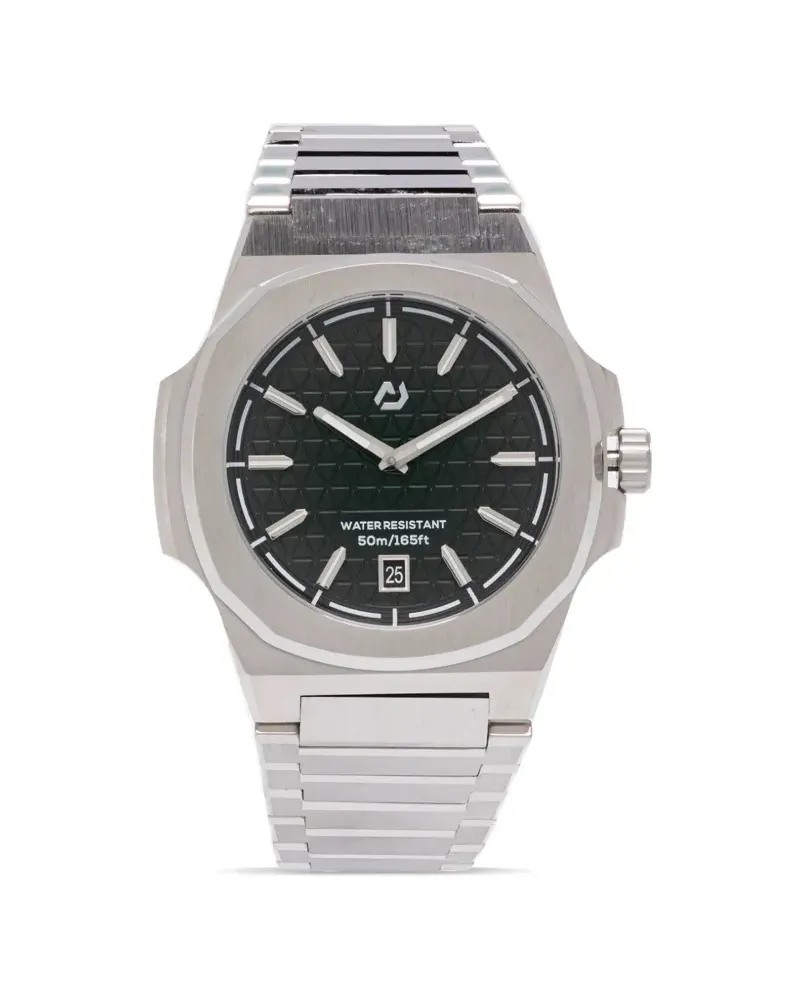 Nuun Official MT Silver 40,5mm - Schwarz Schwarz