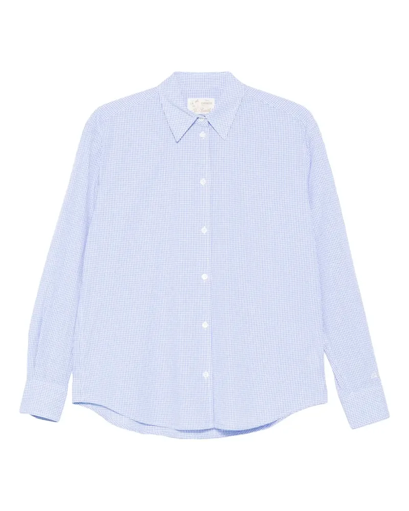 MC2 Saint Barth Kariertes Meredith Hemd - Blau Blau
