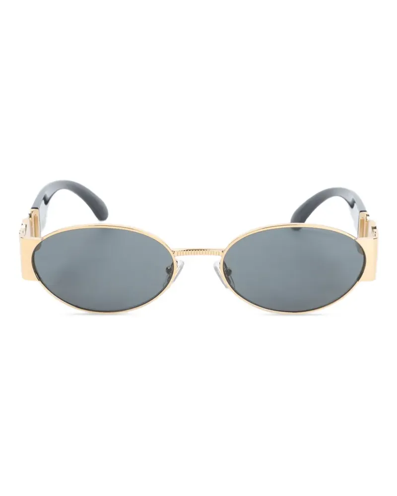 Versace oval-frame sunglasses - Gold Gold
