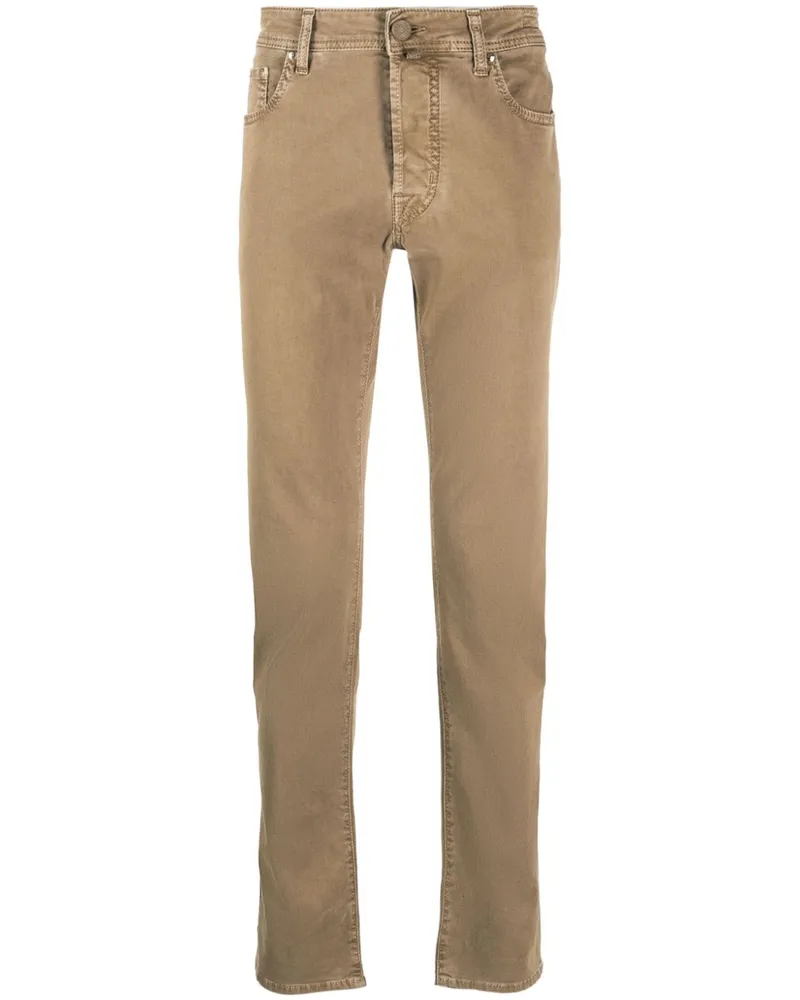 Jacob Cohën Klassische Straight-Leg-Jeans - Nude Nude