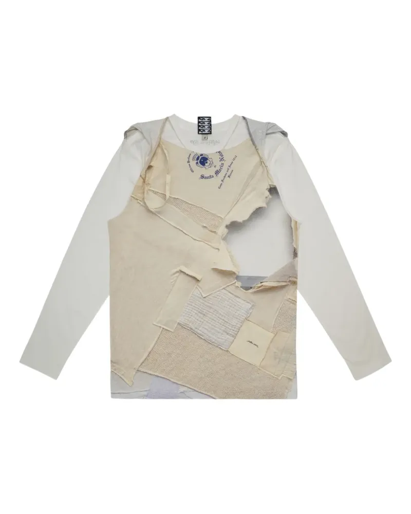 Perks and Mini Martine Syms Edition Slash T-Shirt - Nude Nude