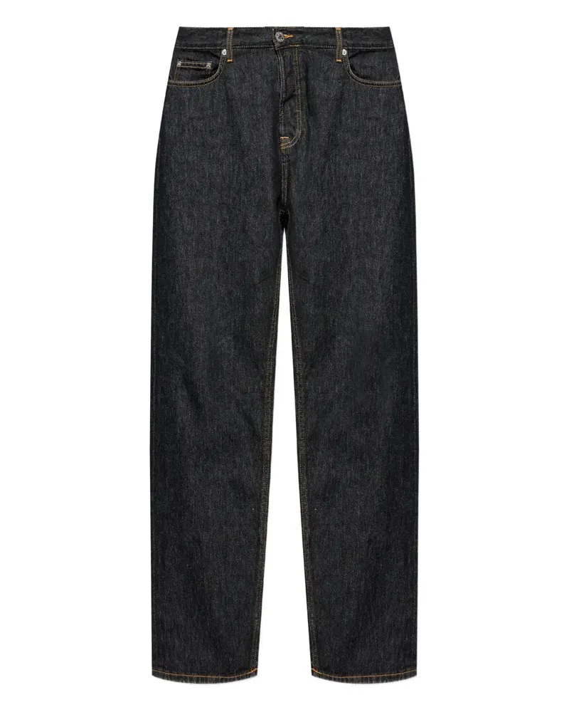 Samsøe & Samsøe Saeddie Straight-Leg-Jeans - Blau Blau