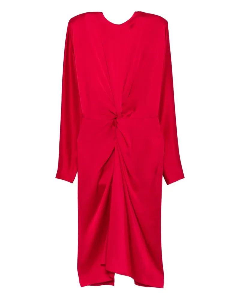 Stella McCartney Kleid mit langen Ärmeln - Rot Rot