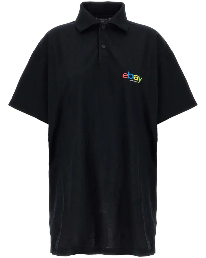 Balenciaga x eBay Poloshirt - Schwarz Schwarz
