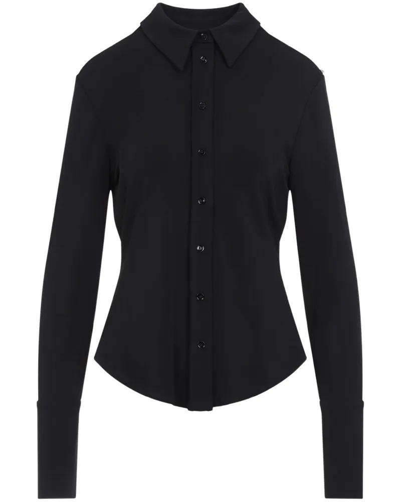 SPORTMAX Candido Hemd - Schwarz Schwarz