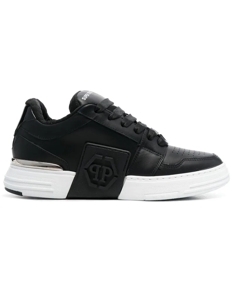 Philipp Plein Super Street Sneakers - Schwarz Schwarz