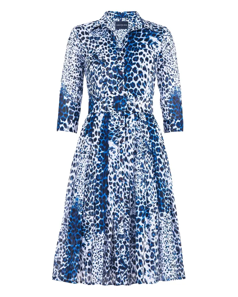 Samantha Sung Audrey Hemdkleid - Blau Blau