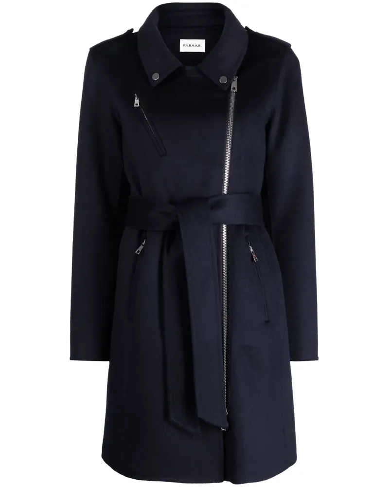 P.A.R.O.S.H. P.A.R.O H. Leak Mantel - Blau Blau