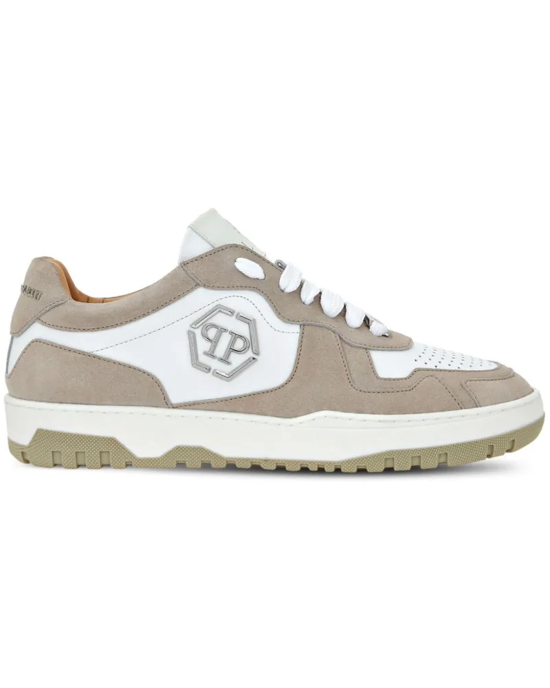 Philipp Plein Hexagon Sneakers - Nude Nude