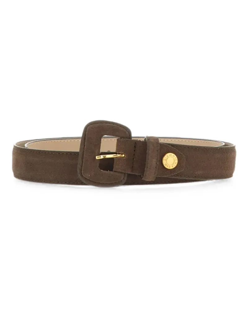 Gianni Chiarini Gürtel aus Wildleder - Braun Braun