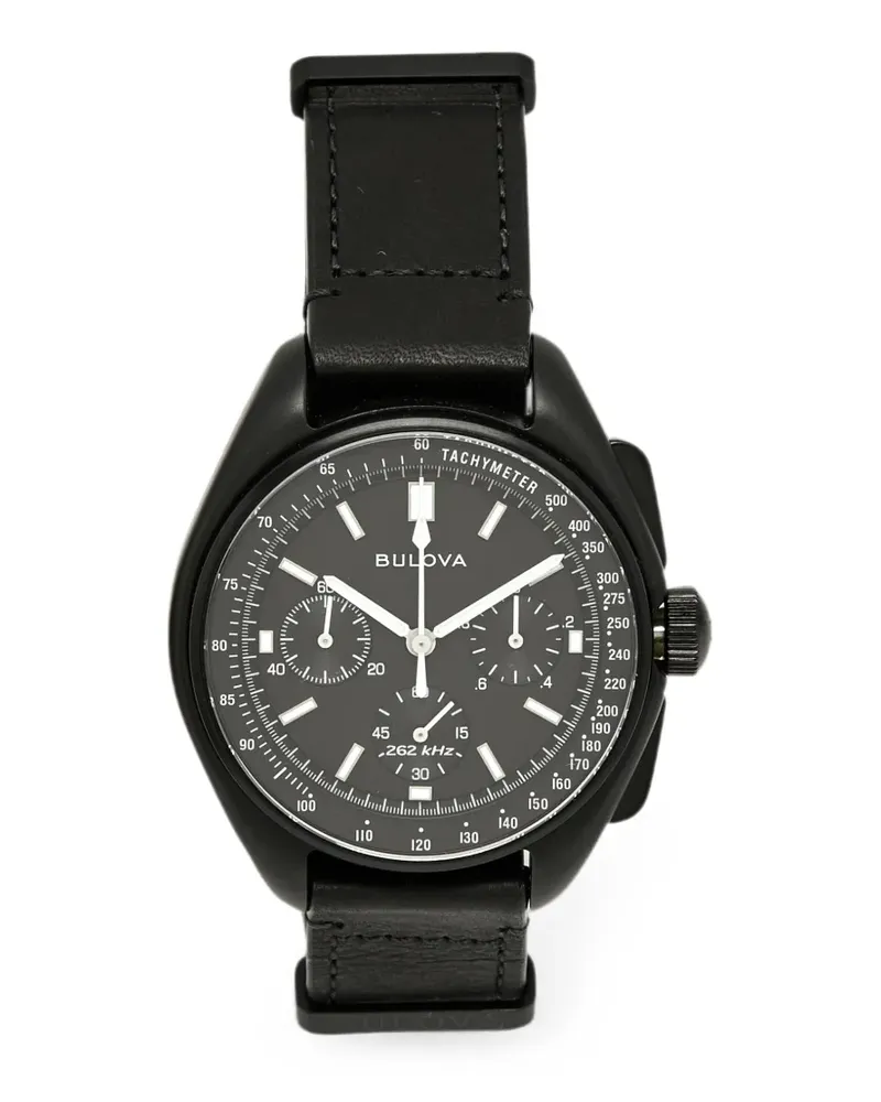 BULOVA Lunar Pilot 45mm watch - Schwarz Schwarz