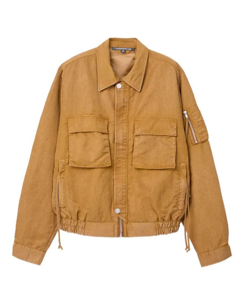 Camper Jacke mit Reißverschluss - Braun Braun