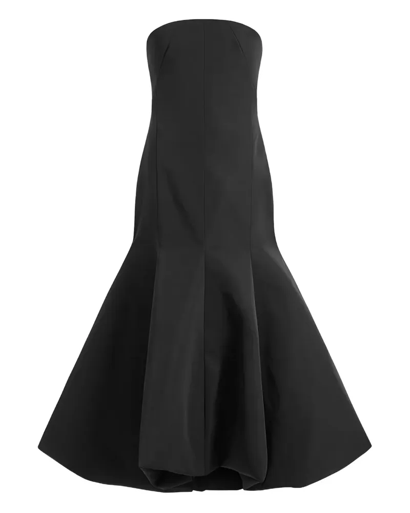 16ARLINGTON Aia Midikleid - Schwarz Schwarz