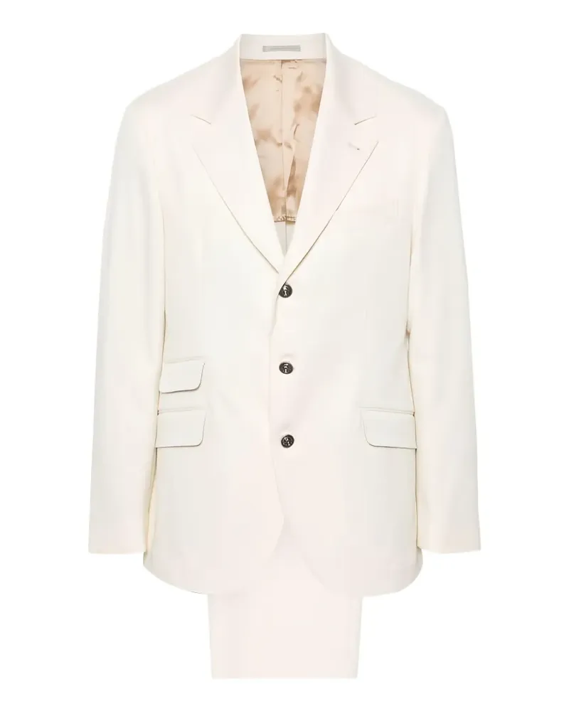 Brunello Cucinelli tailored wool suit - Nude Nude