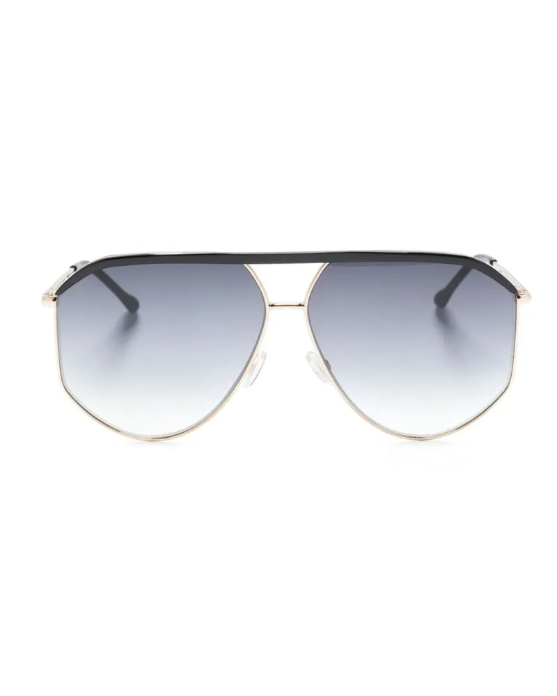 Isabel Marant Enzo Pilotenbrille Schwarz