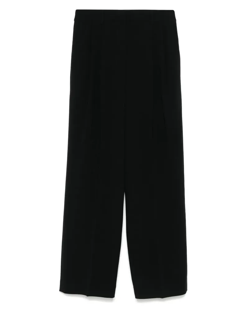 Michael Kors Hose mit Bundfalten - Schwarz Schwarz