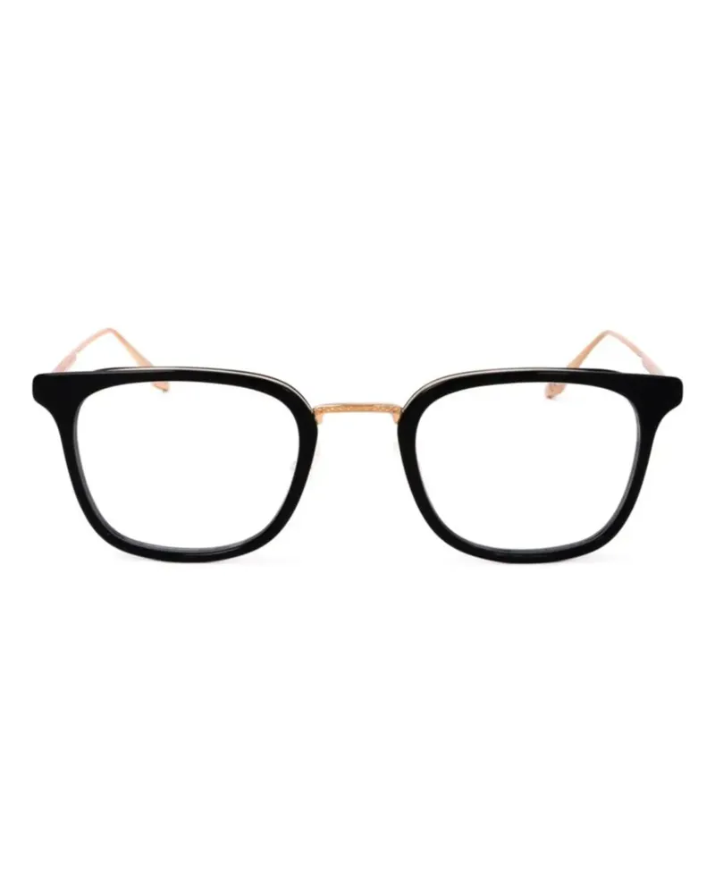 Barton Perreira Brille mit eckigem Gestell - Schwarz Schwarz