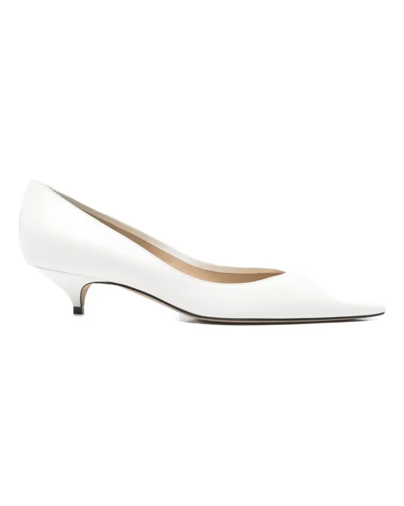 The Row Liisa Sandalen mit Kitten-Heel-Absatz - Weiß Weiß