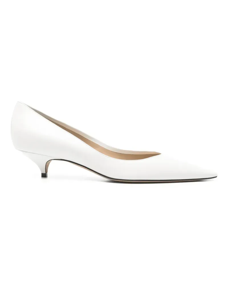 The Row Liisa Sandalen mit Kitten-Heel-Absatz - Weiß Weiß