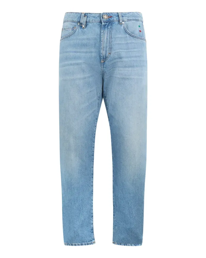 Philipp Plein appliqué jeans - Blau Blau