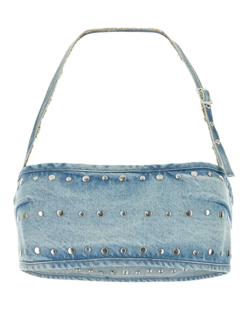 GIMAGUAS grommetted crop top - Blau Blau