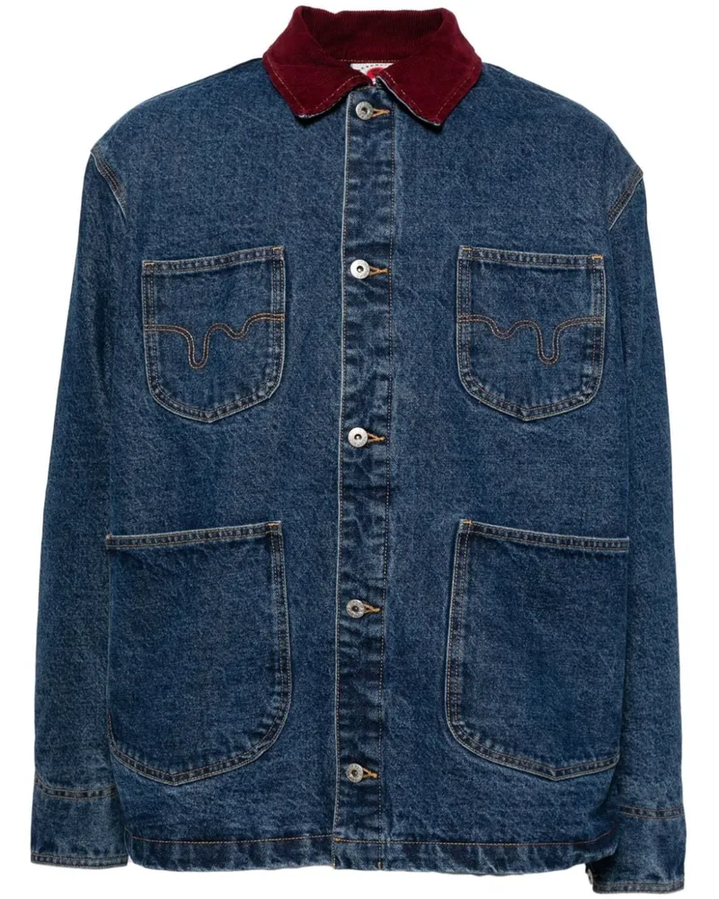 ICECREAM Jeansjacke im Workwear-Look - Blau Blau