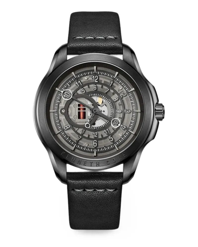 Kenneth Cole Skeleton Armbanduhr 44mm - Grau Grau
