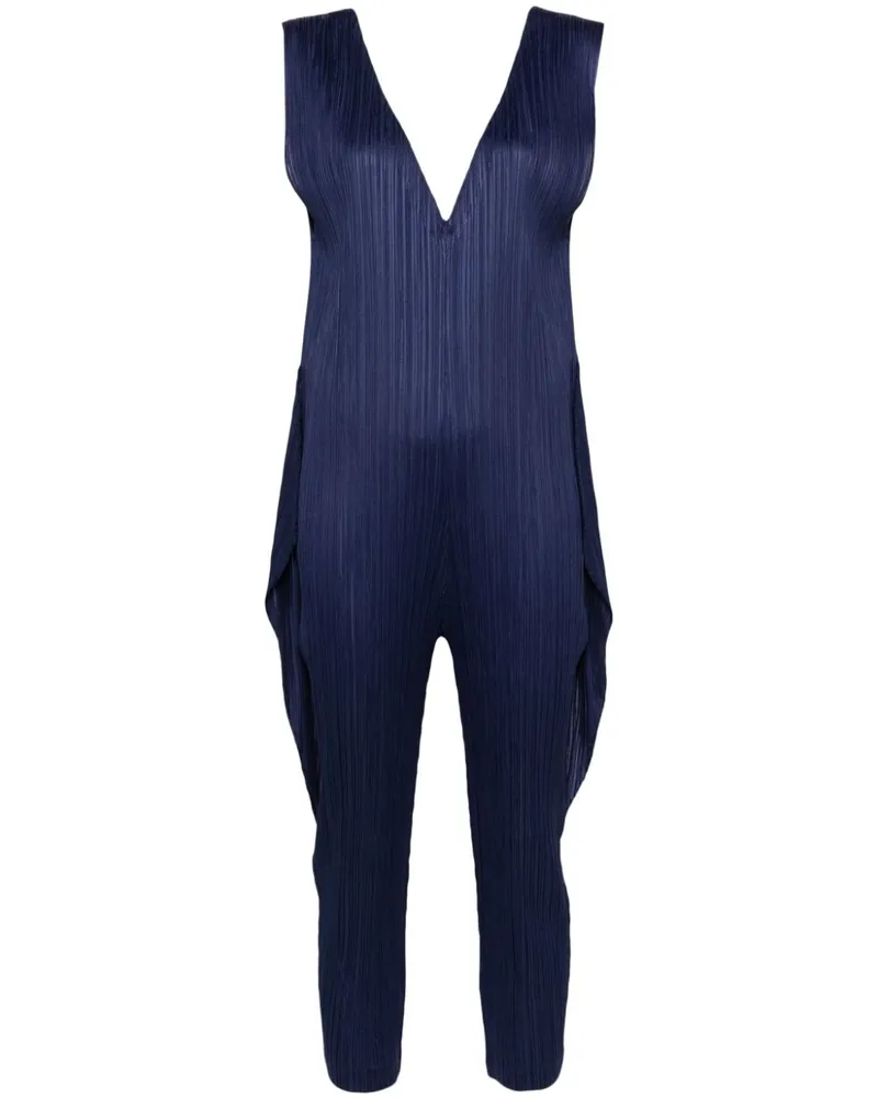 Issey Miyake Thicker Bottoms 1 Jumpsuit Blau