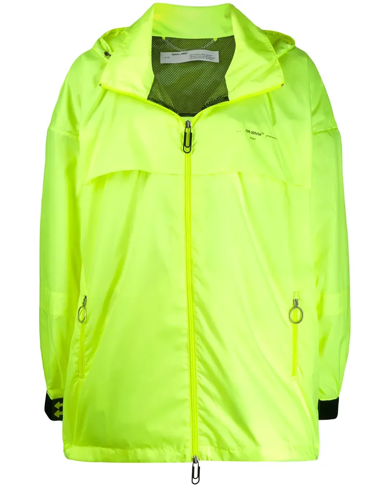 OFF-WHITE Leichte Jacke mit Büroklammer - Gelb Gelb