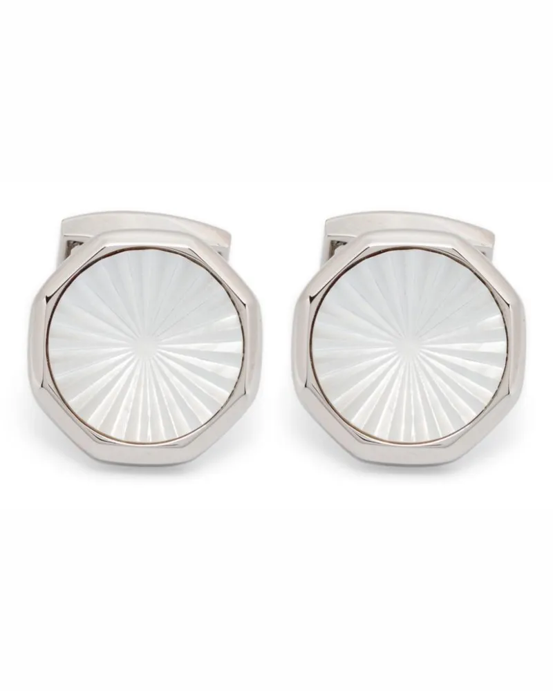 Tateossian Sunburst Manschettenknöpfe - Silber Silber